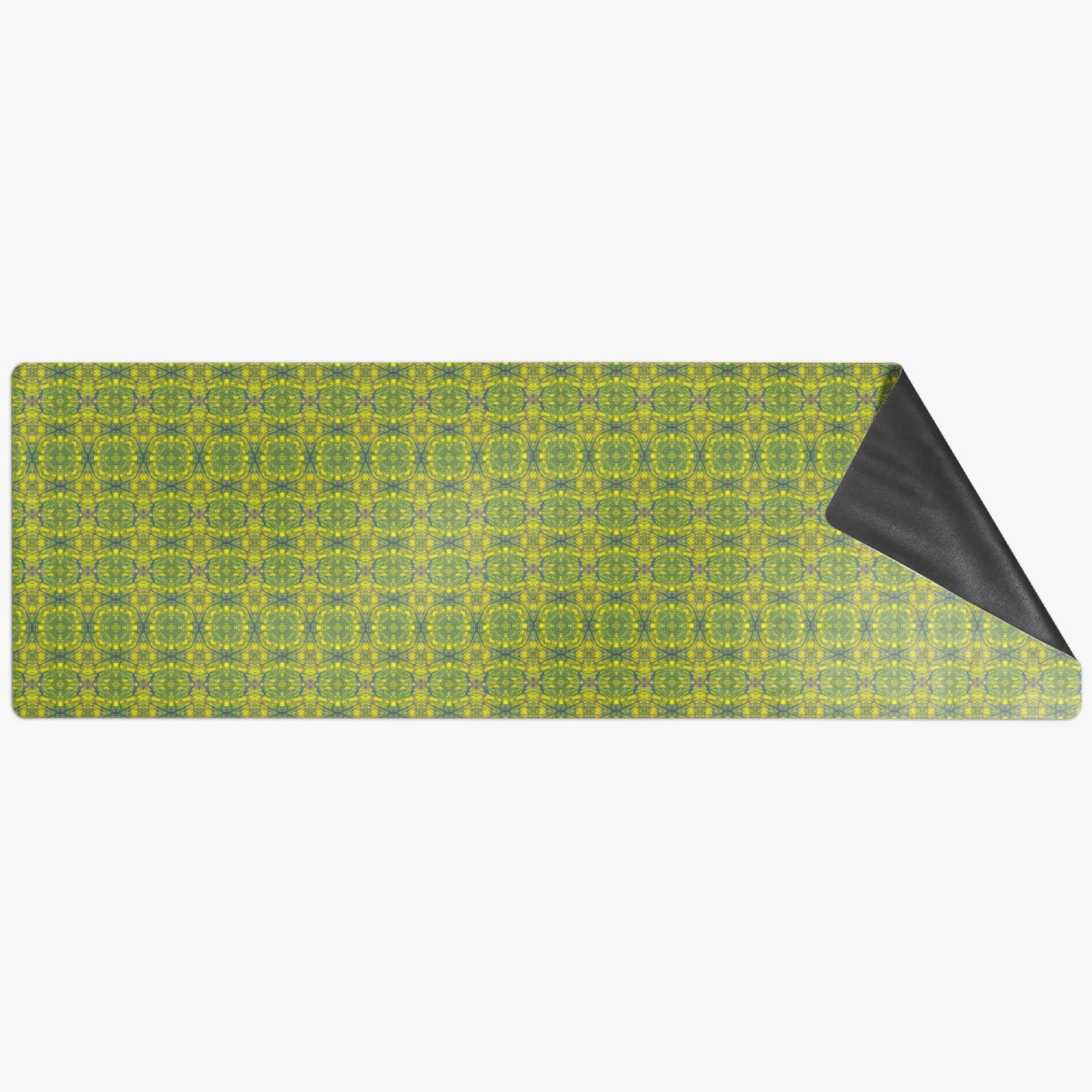 Green Heart Chacra Suede Anti-slip Yoga Mat, by Sensus Studio Design