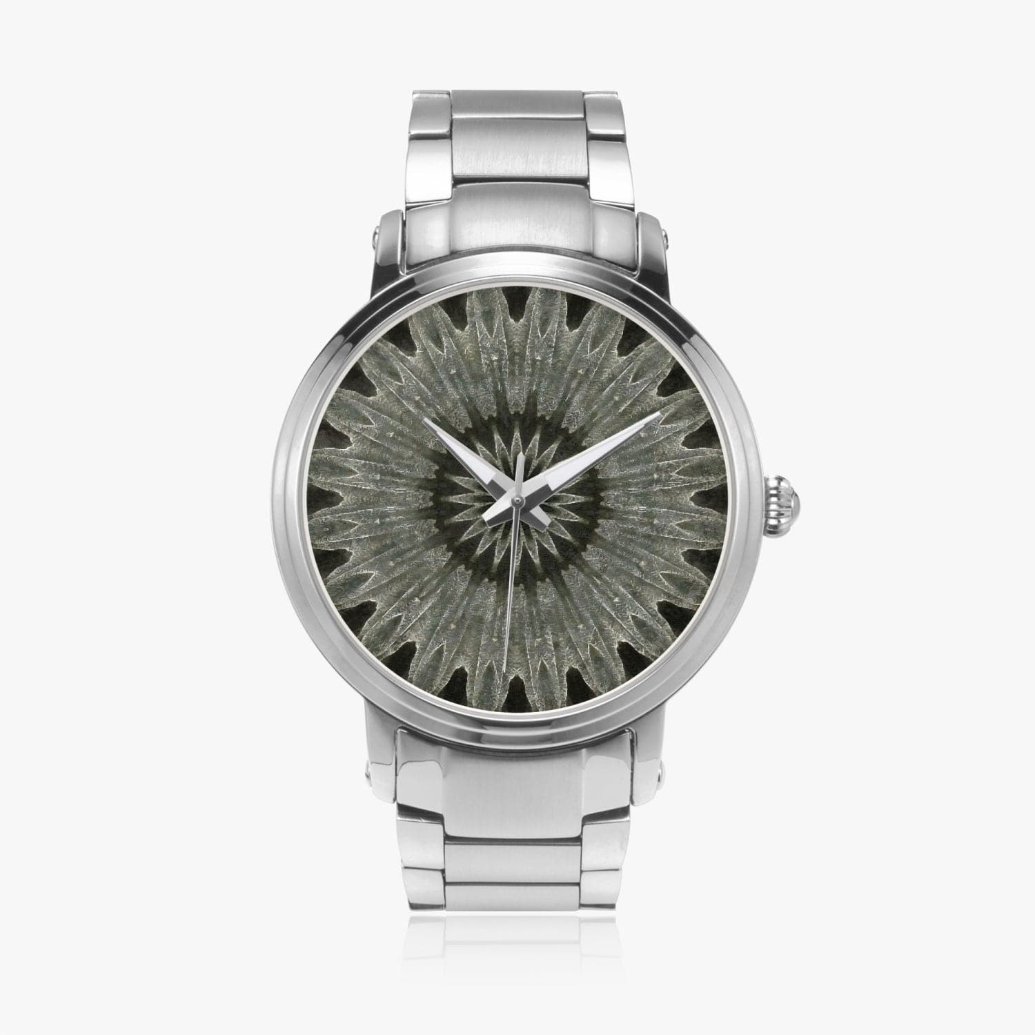 'Flax Structure 5' Steel Strap Automatic Watch at Sensus Studio