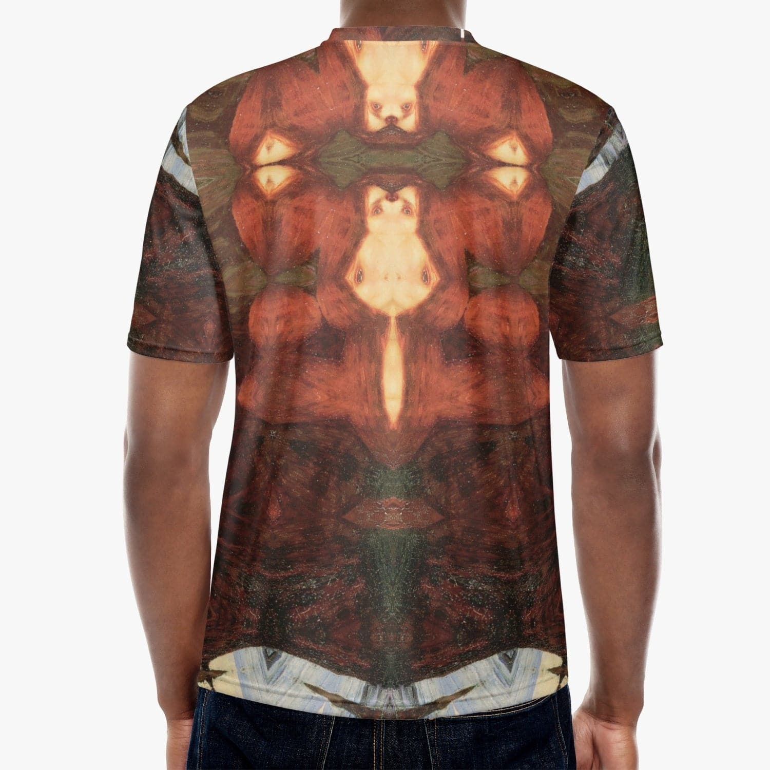 Sensus Studio Design - The Fire Within  Handmade T-shirt for Men