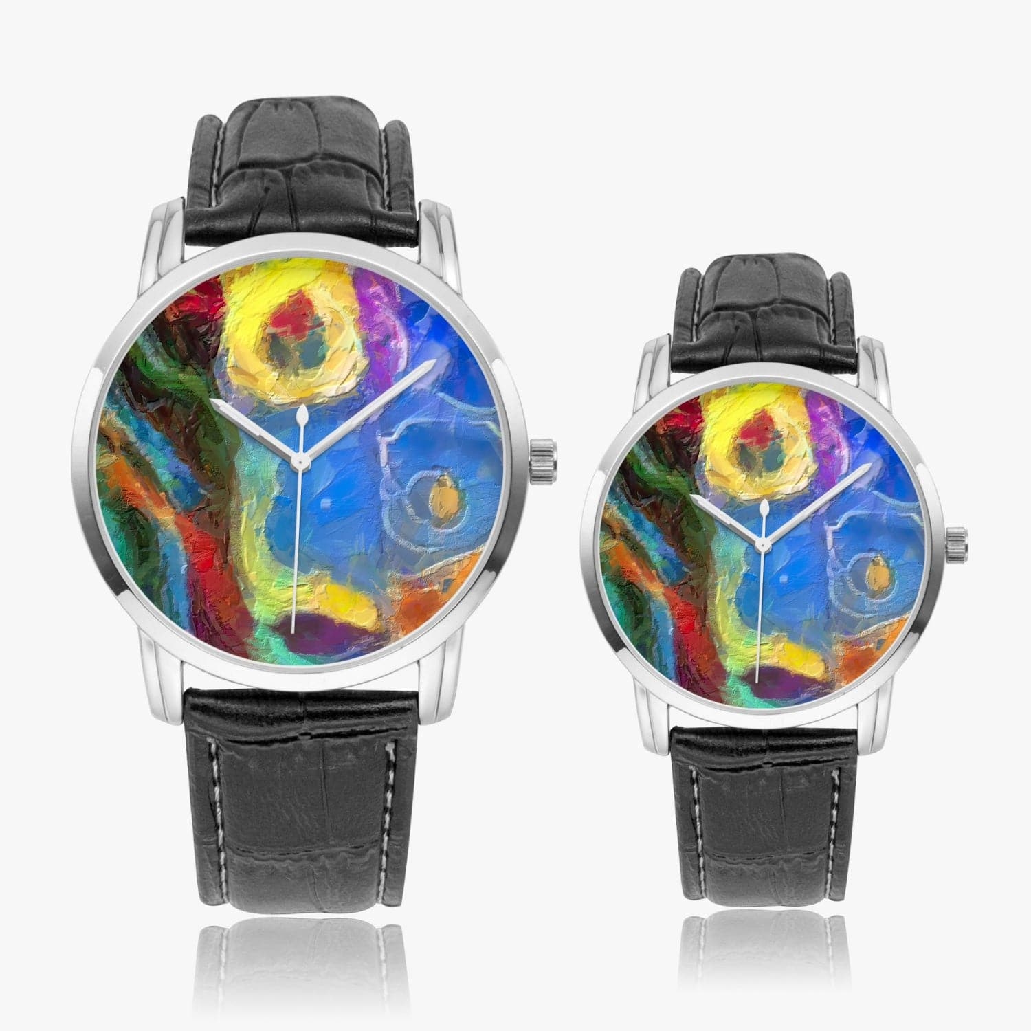 Art in Blue Minor - Wide Type Quartz watch, designed by Sensus Studio Design