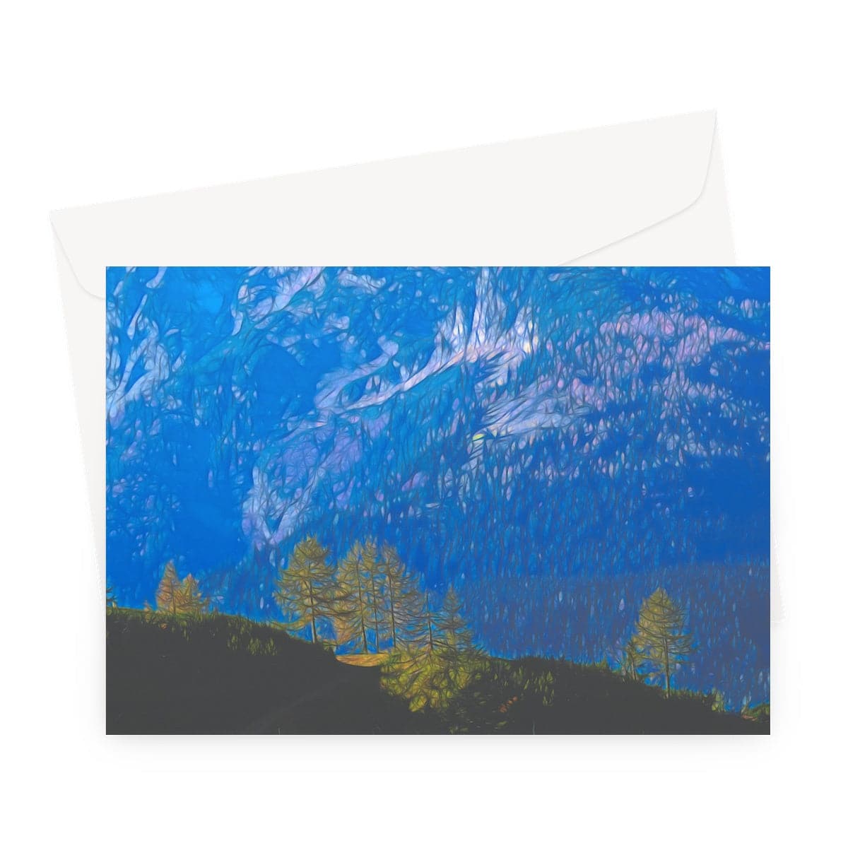 Austrian Valley Greeting Card