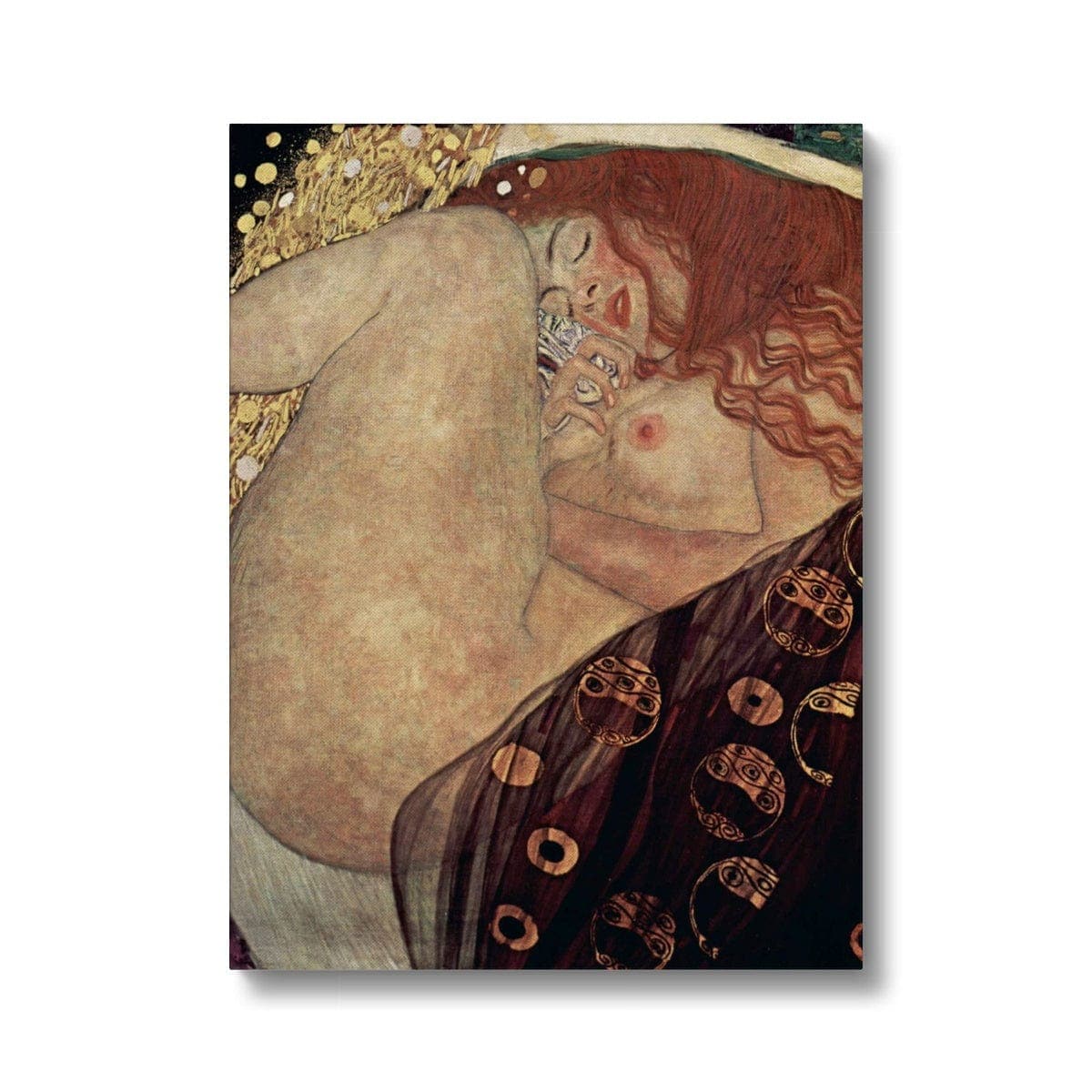 Gustav Klimt's Danae (1907-1908) Canvas