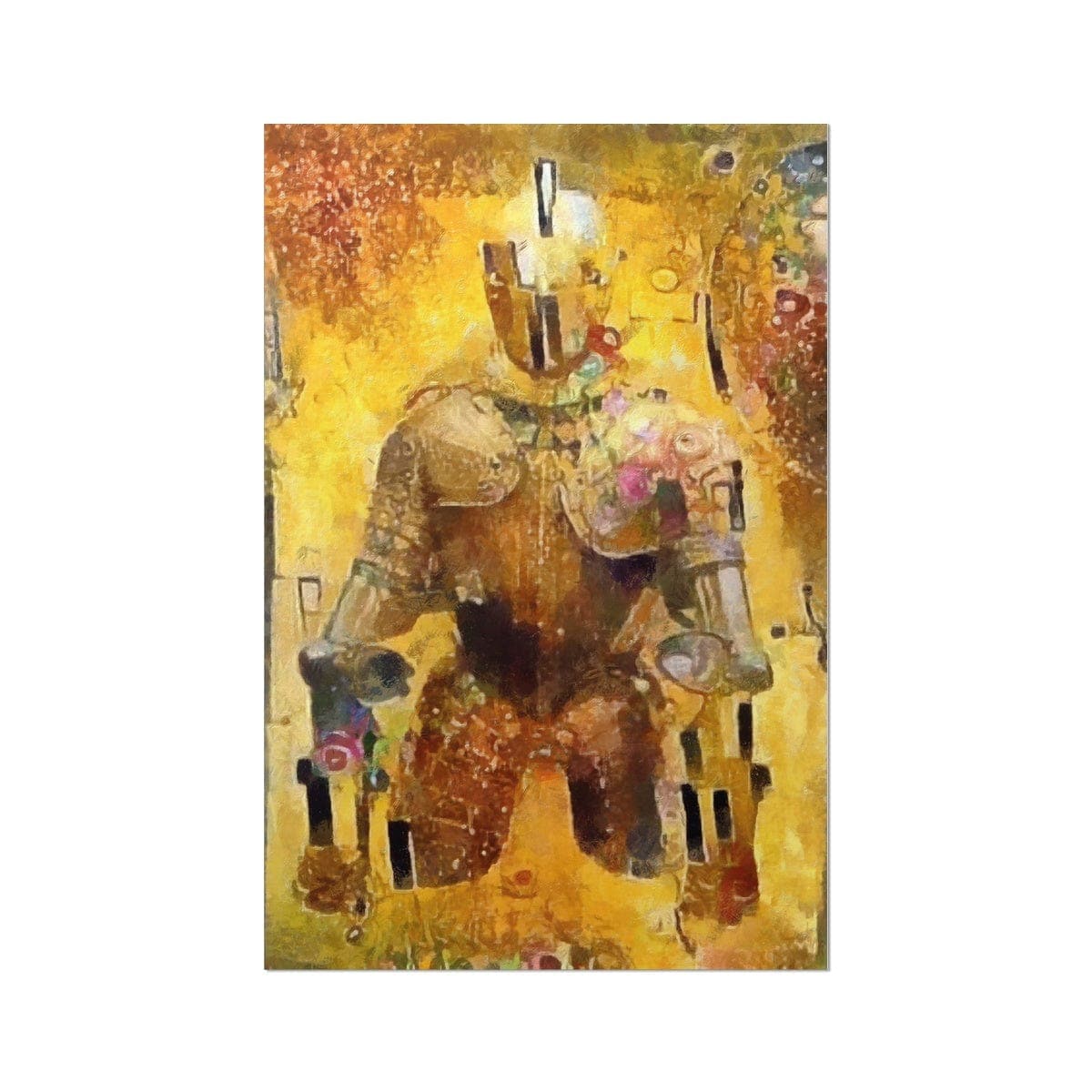 Klimt Knight Fine Art Print