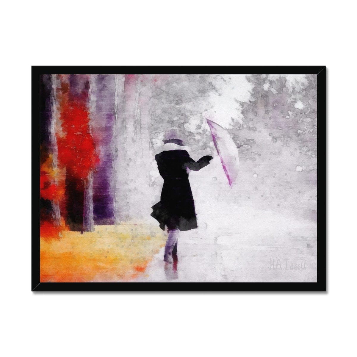 Stormy Weather Framed Print