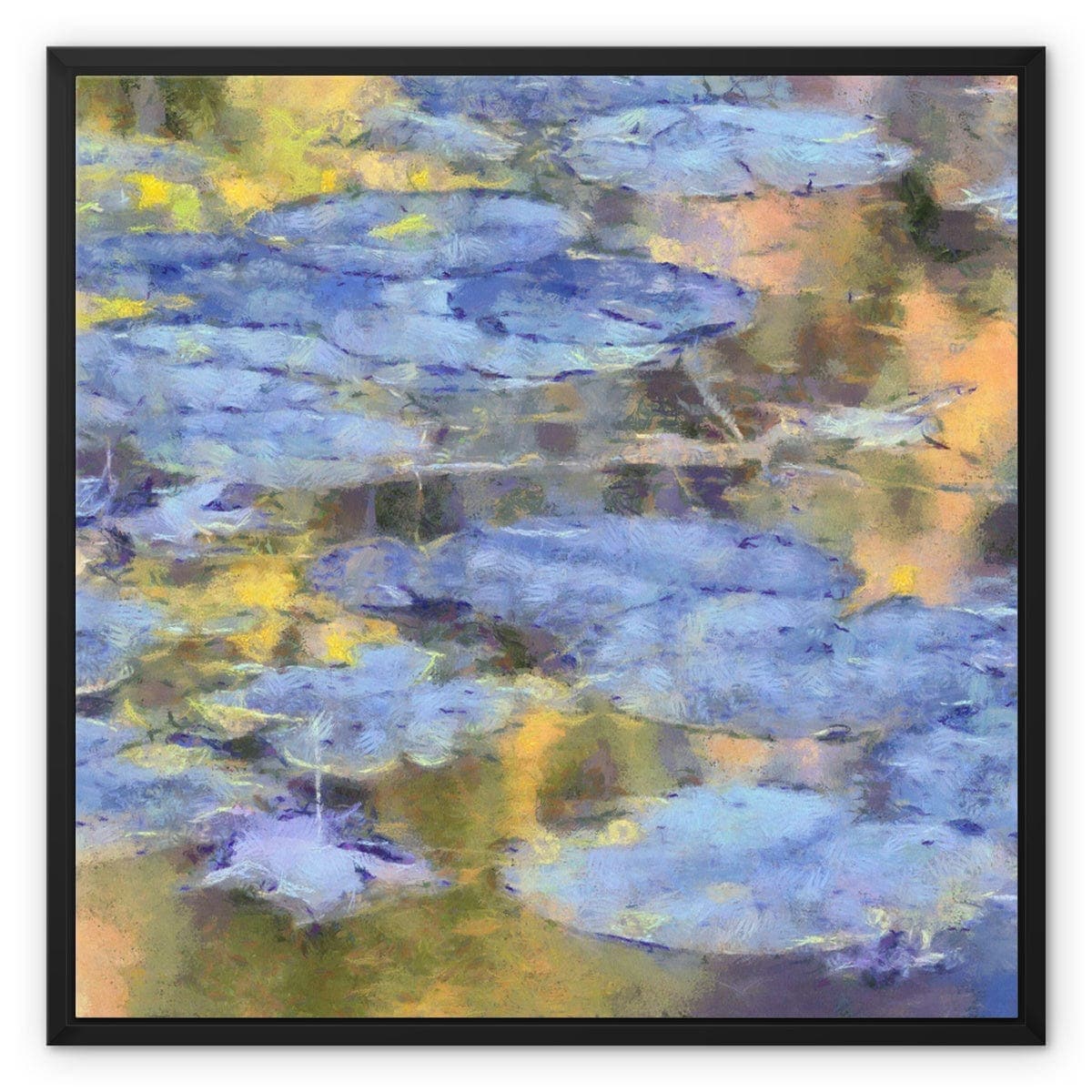 Fairy Pond Framed Canvas