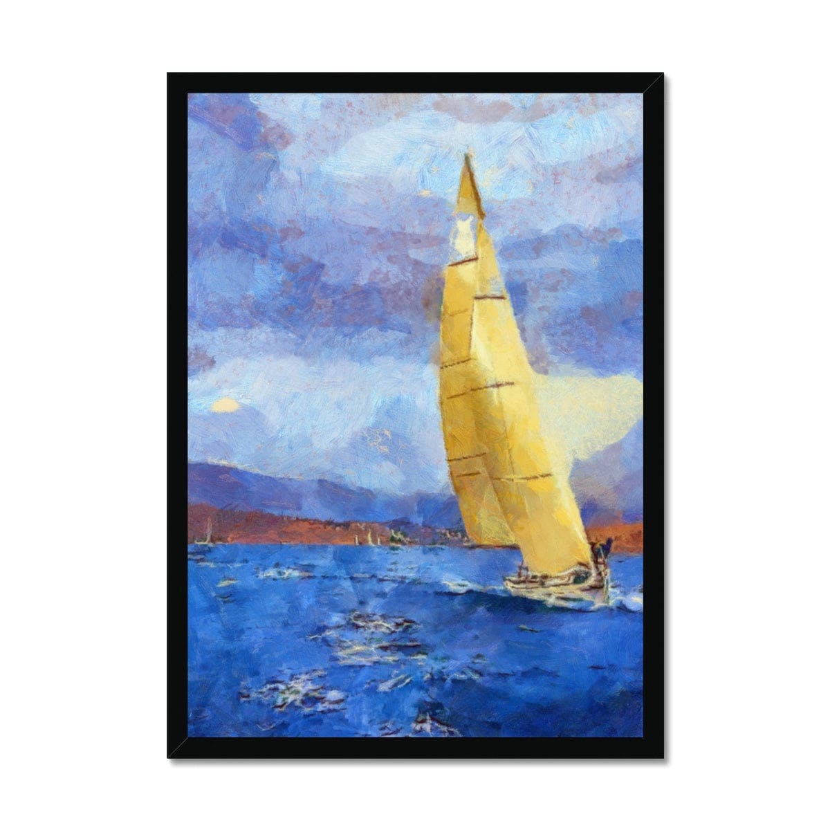 Sailing Framed Print