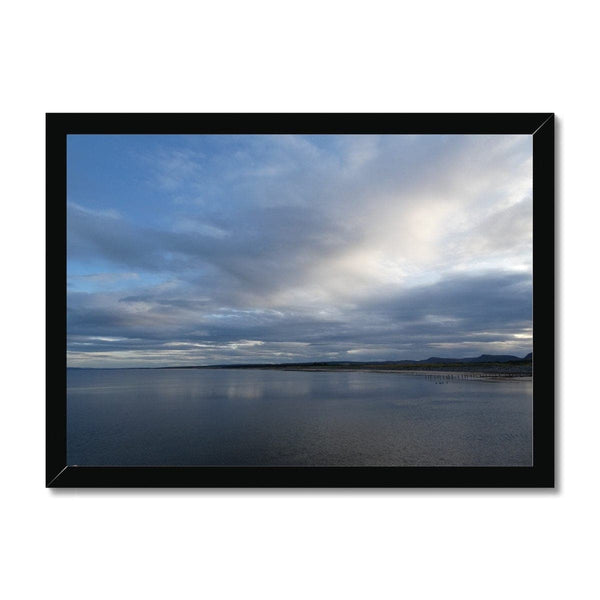Evening on the Eastcoast of Scottish Highlands Framed Print