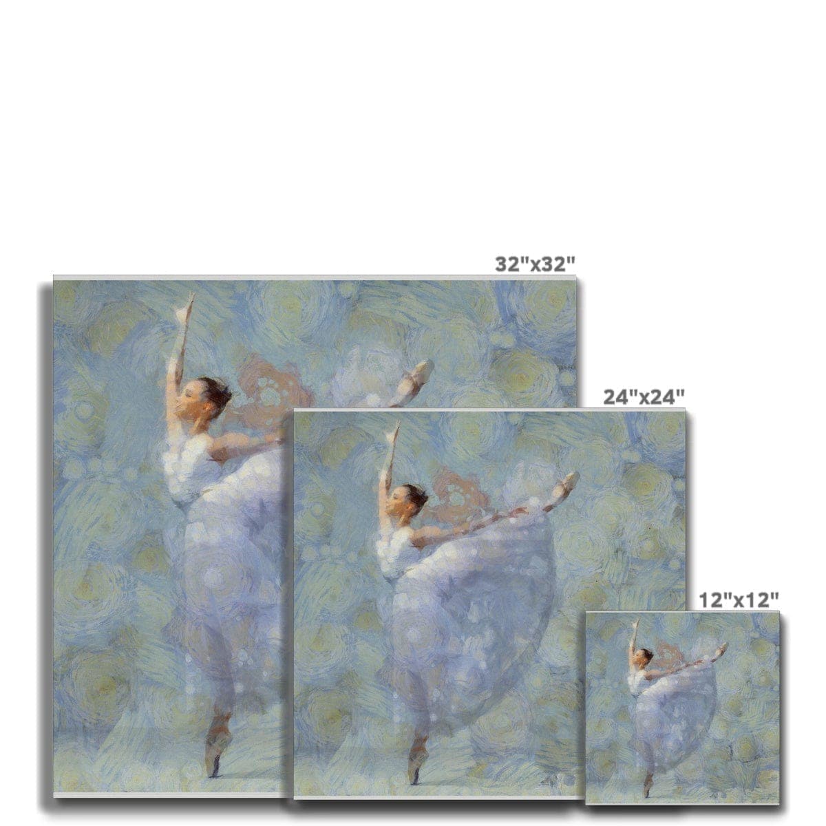 Dreamy Ballerina Canvas