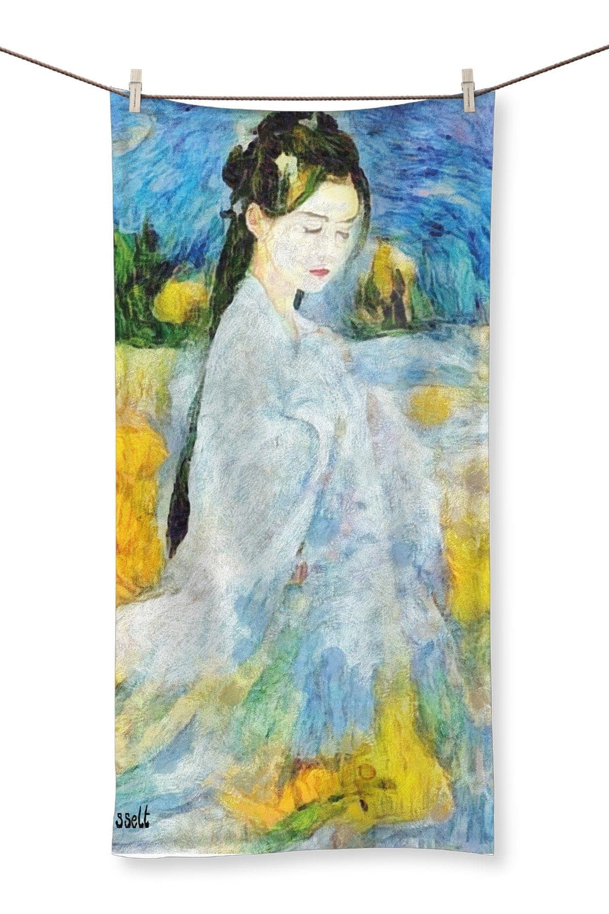 Geisha - Van Gogh Towel