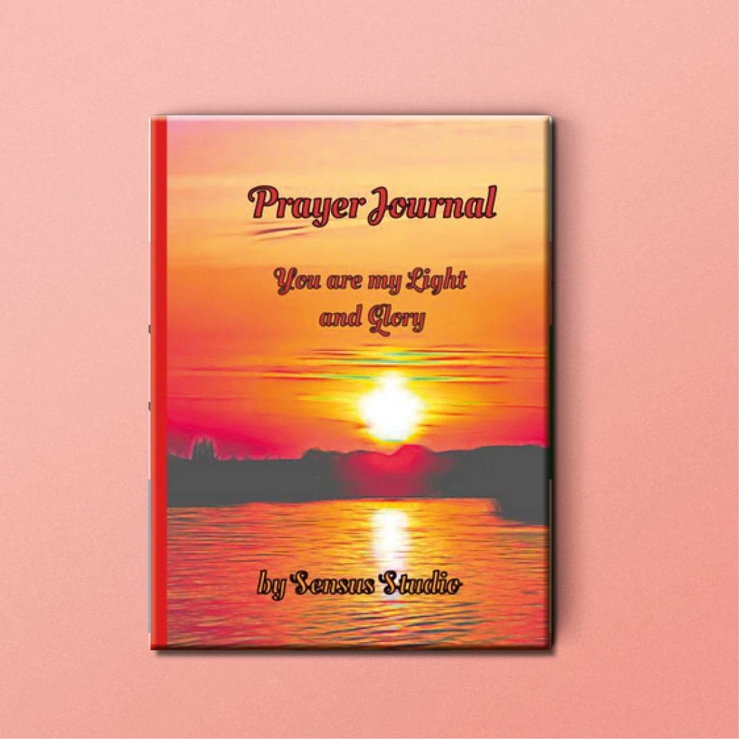 Prayer Journal, Hard Cover, You are my Light and Glory, by Sensus Studio Design