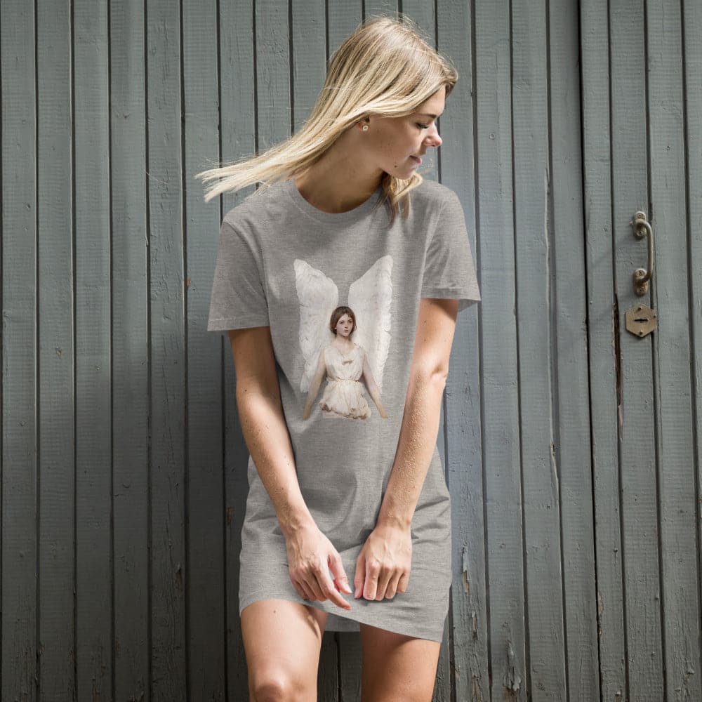 Guardian Angel, Organic cotton t-shirt dress, by Sensus Studio Design