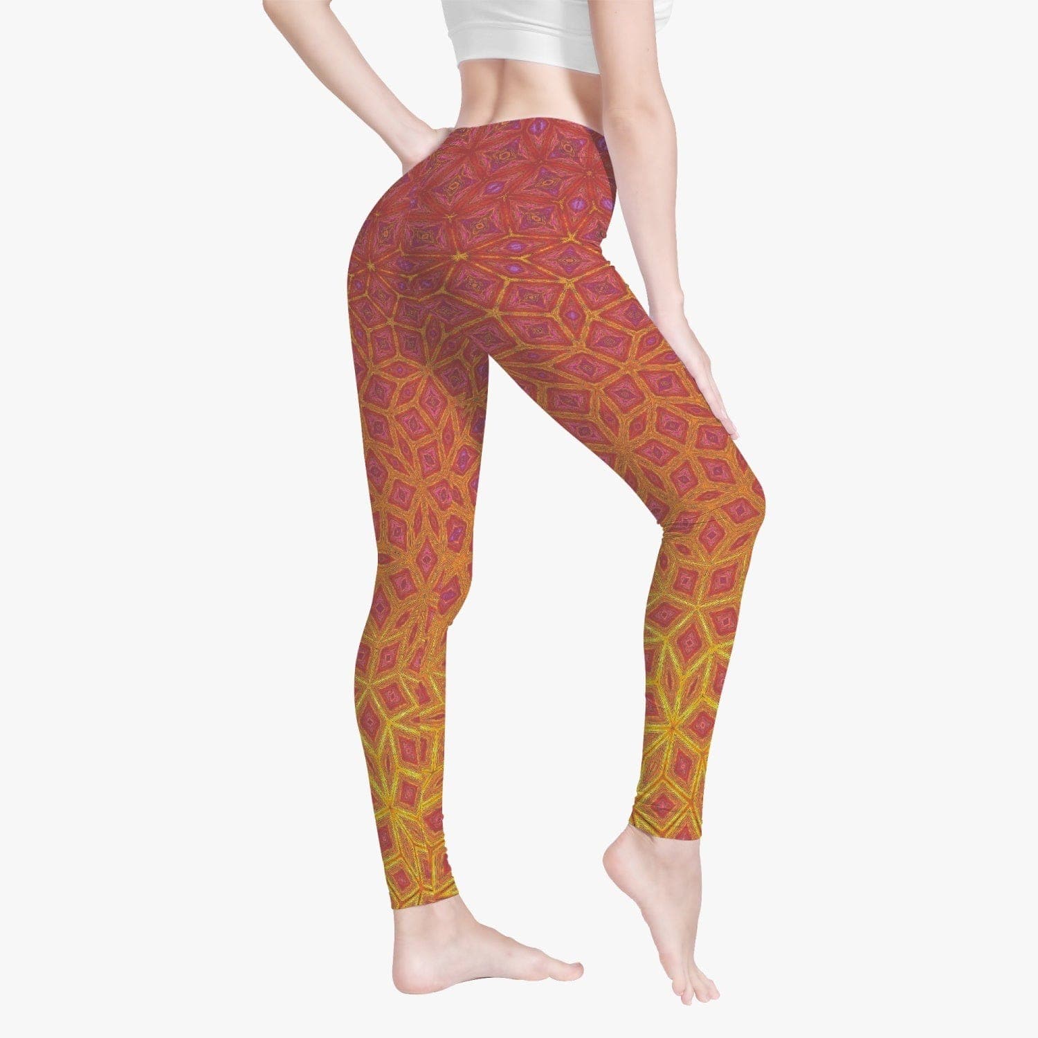 Winter dawn. Yoga Pants/leggings by Sensus Studio Design