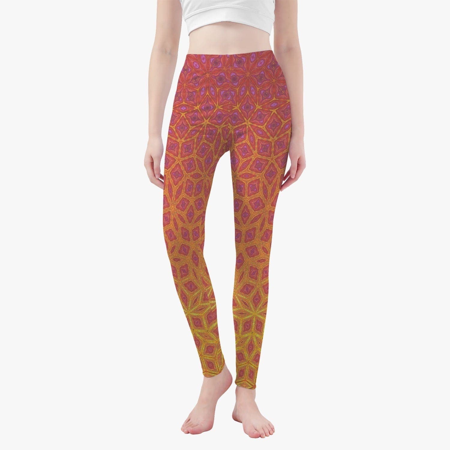 Winter dawn. Yoga Pants/leggings by Sensus Studio Design