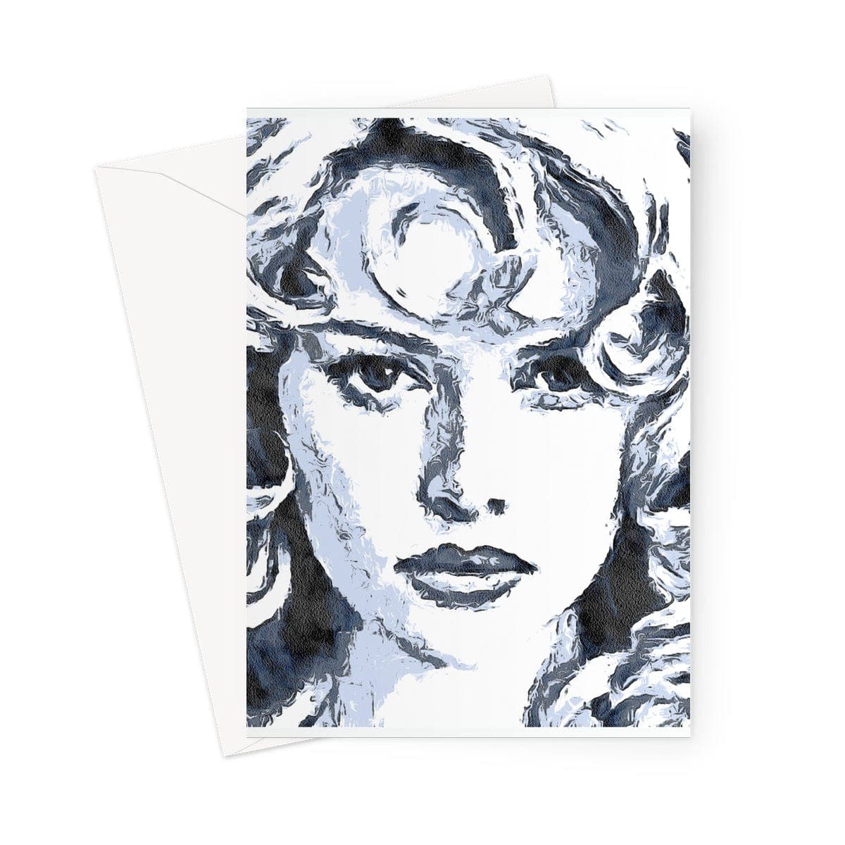Giselle Portrait Greeting Card