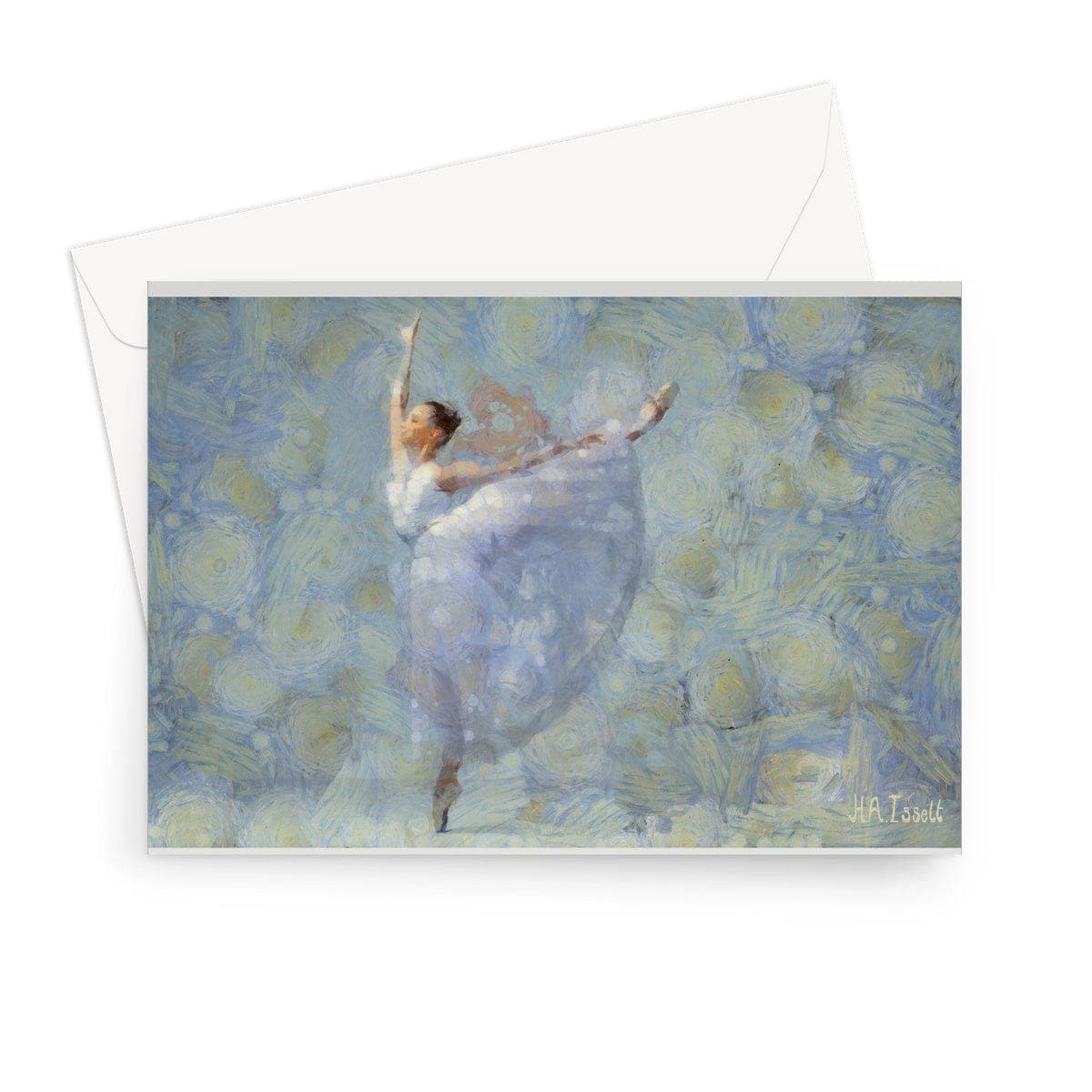 Dreamy Ballerina Greeting Card