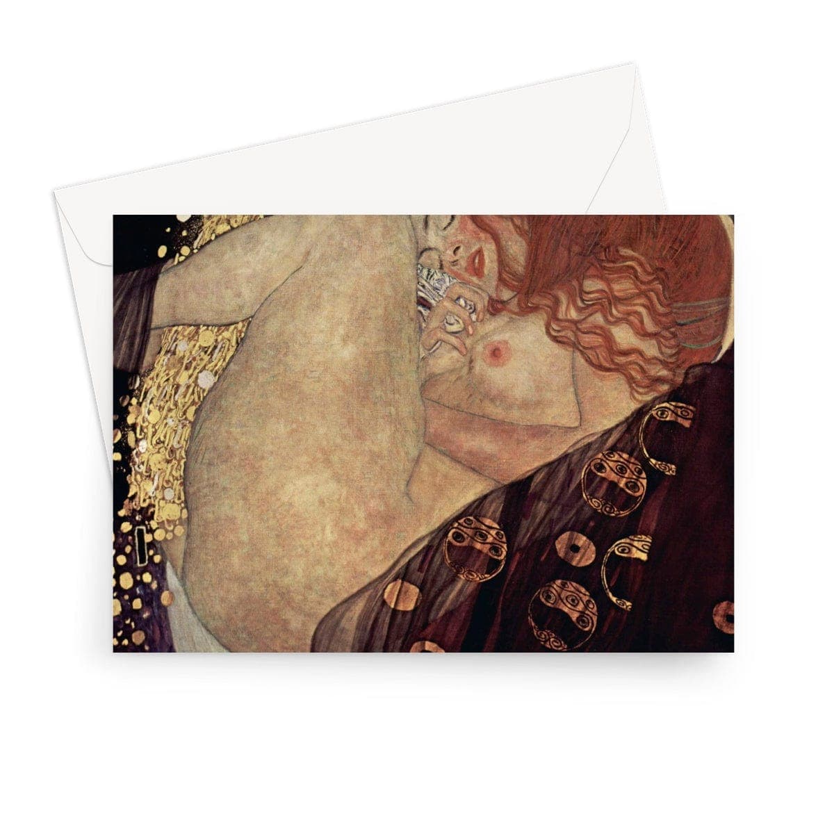 Gustav Klimt's Danae (1907-1908) Greeting Card