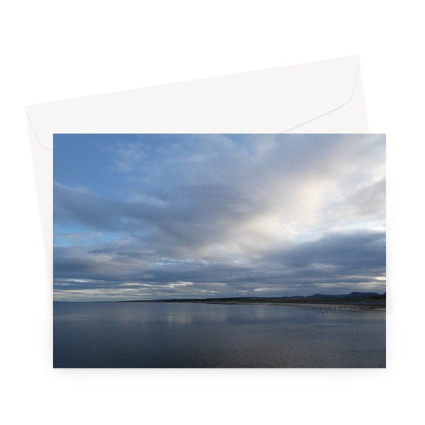 Evening on the Eastcoast of Scottish Highlands Greeting Card