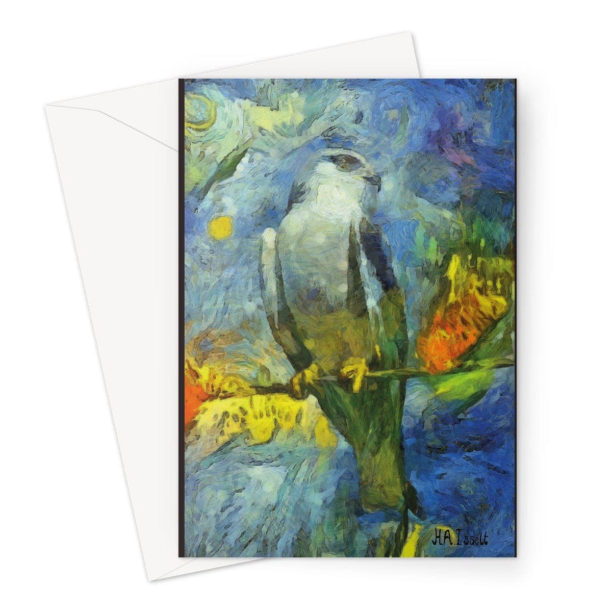 Falcon Greeting Card