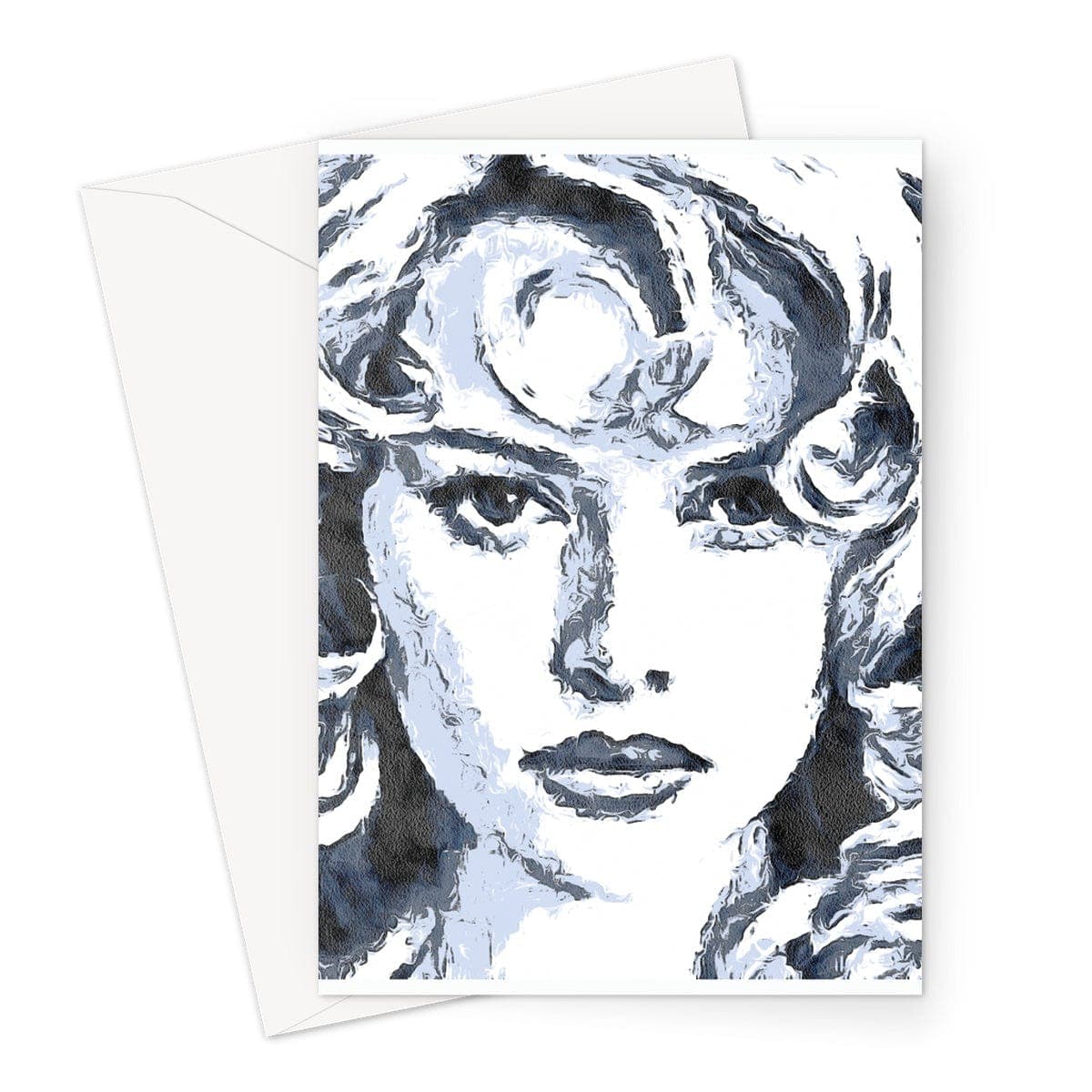 Giselle Portrait Greeting Card