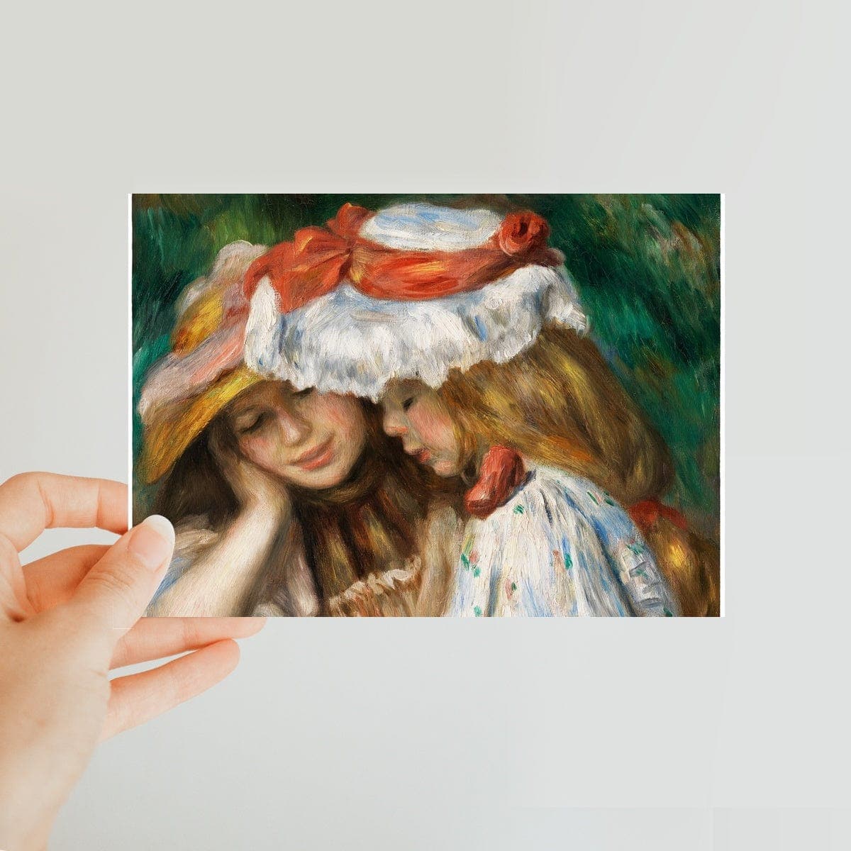 Reading, by P.A.Renoir , Classic Postcard,