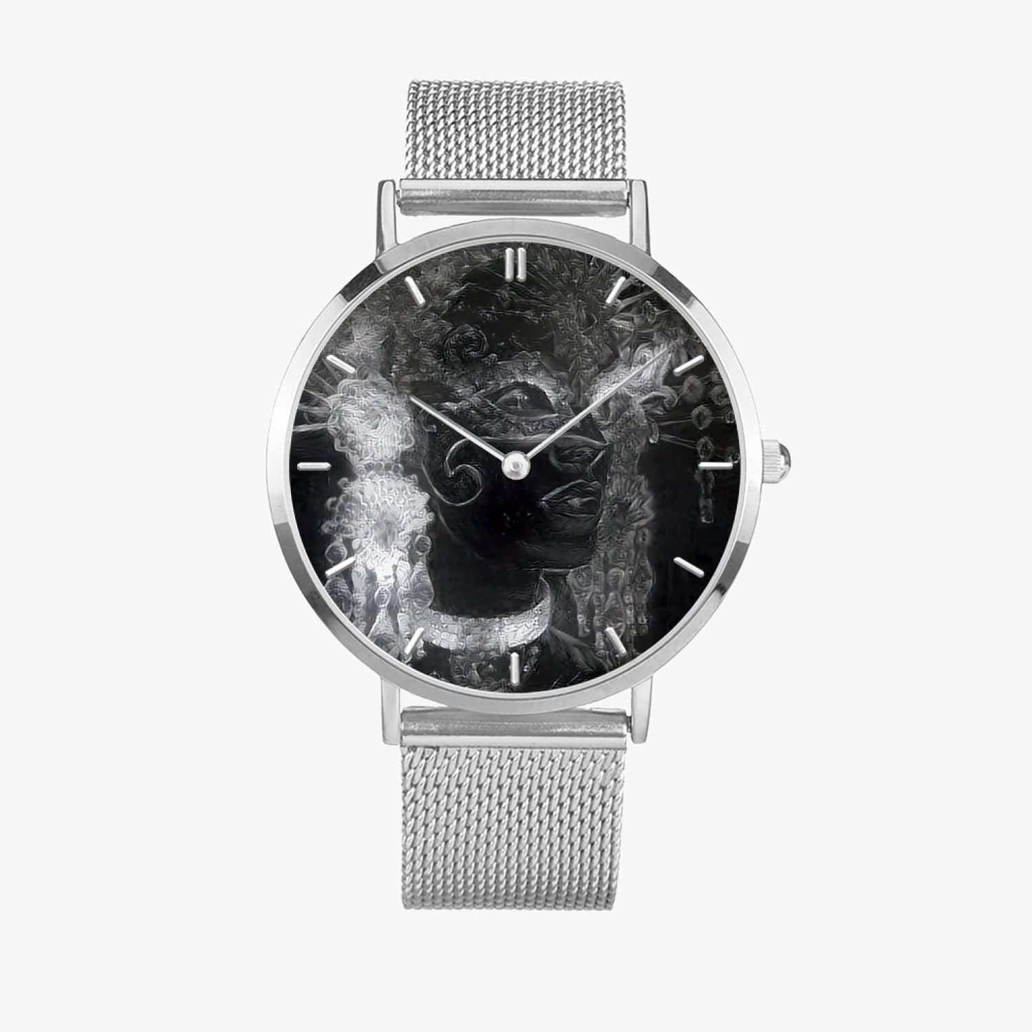 Venetian times -  Ultra-thin Stainless Steel Quartz Watch (With Indicators), by Sensus Studio Design