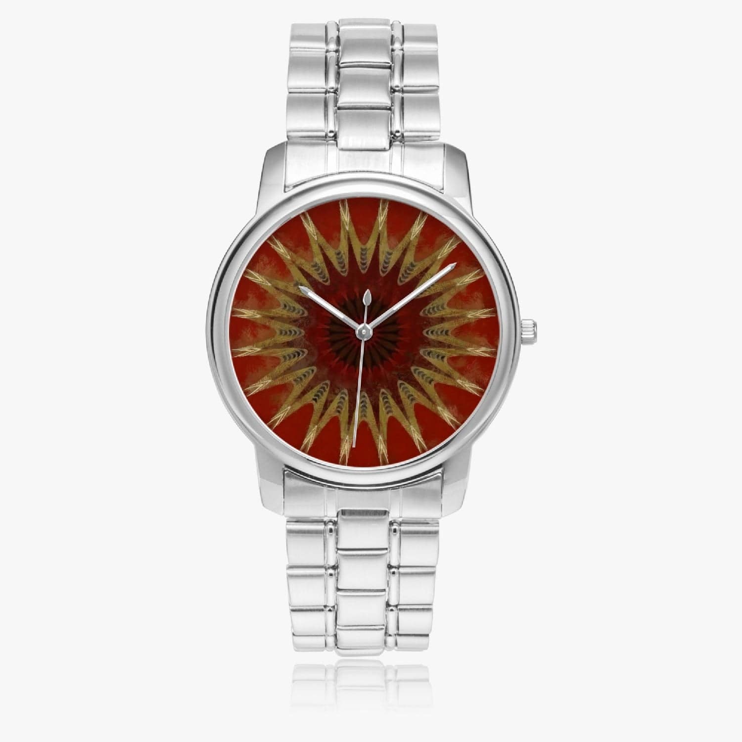 Royalty Folding Clasp Type Stainless Steel Quartz Watch