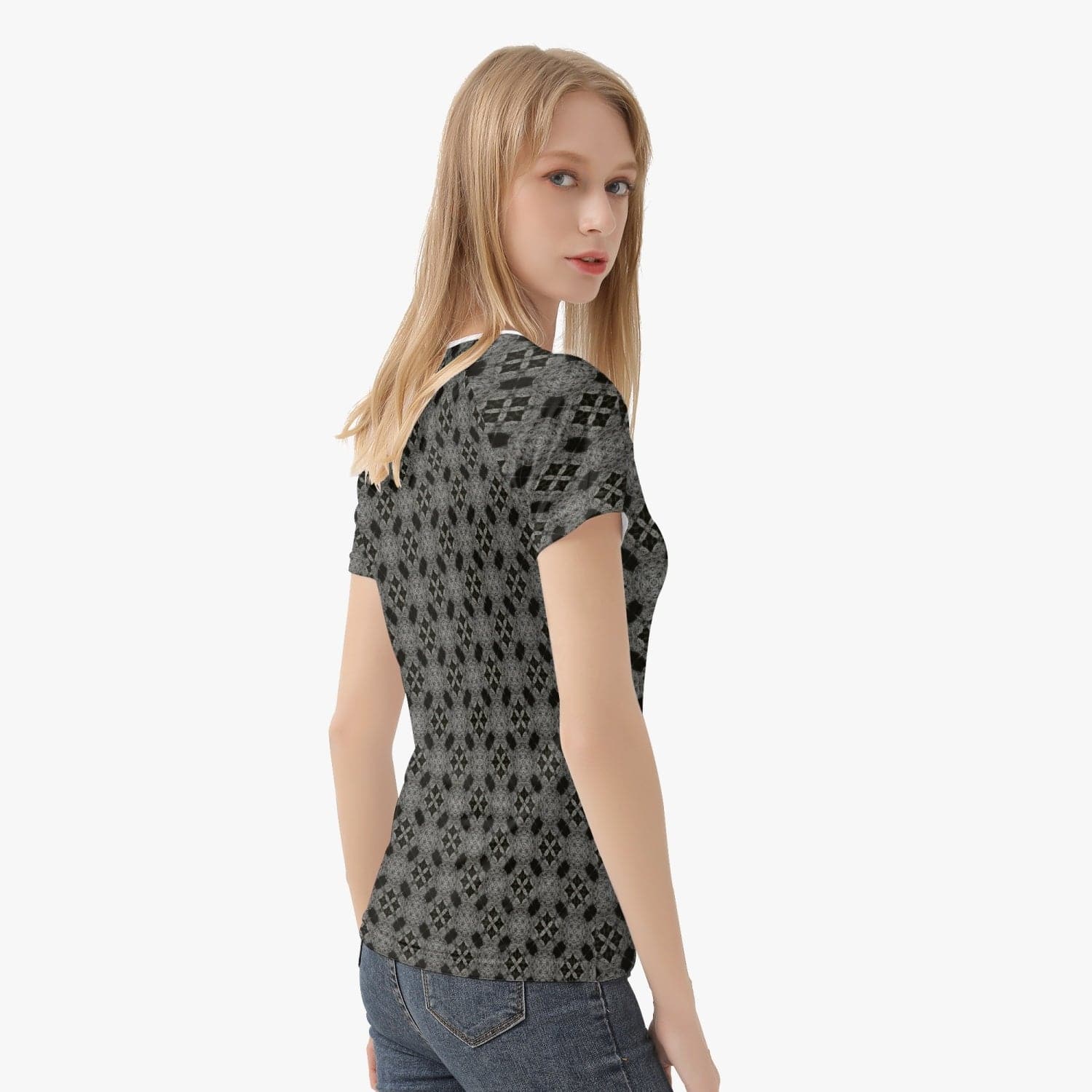 Medieval Castle Ruin, Handmade , Quick dry Sports & Yoga Women T-shirt, by Sensus Studio Design