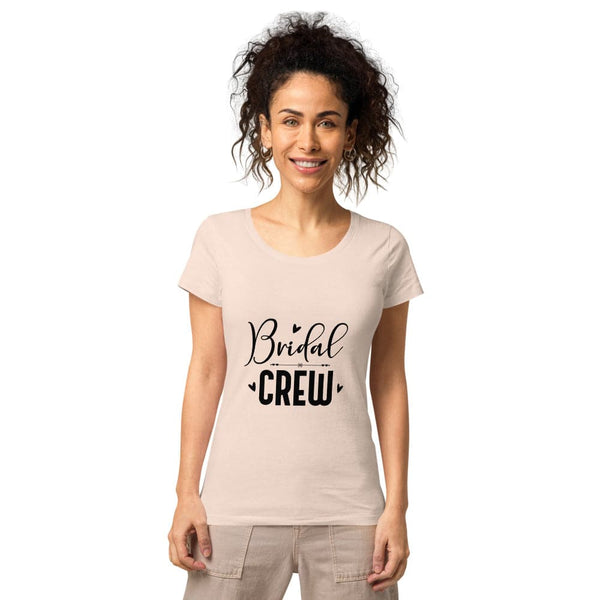 Bridal Crew . Women’s basic organic t-shirt, by Sensus Studio Design