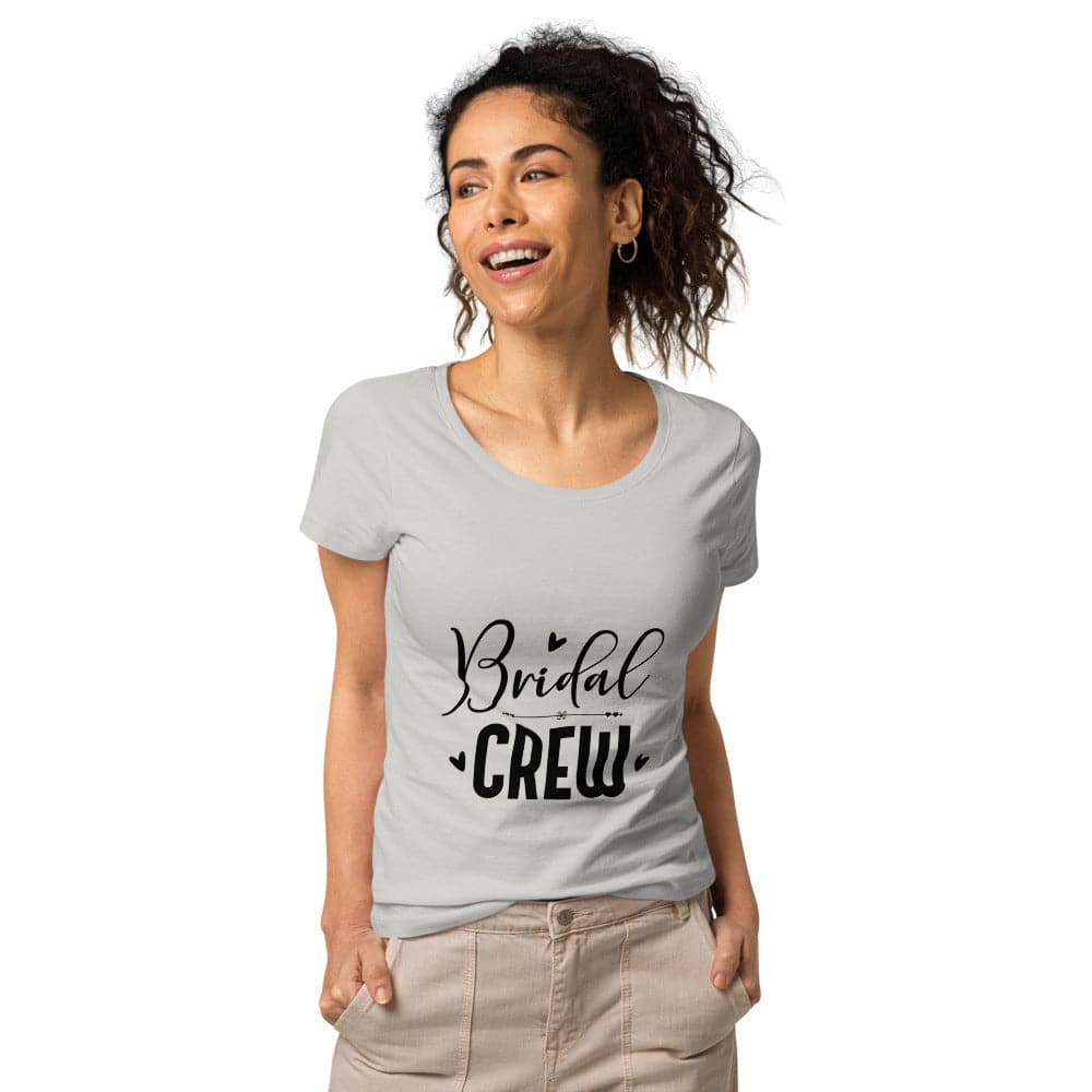 Bridal Crew . Women’s basic organic t-shirt, by Sensus Studio Design
