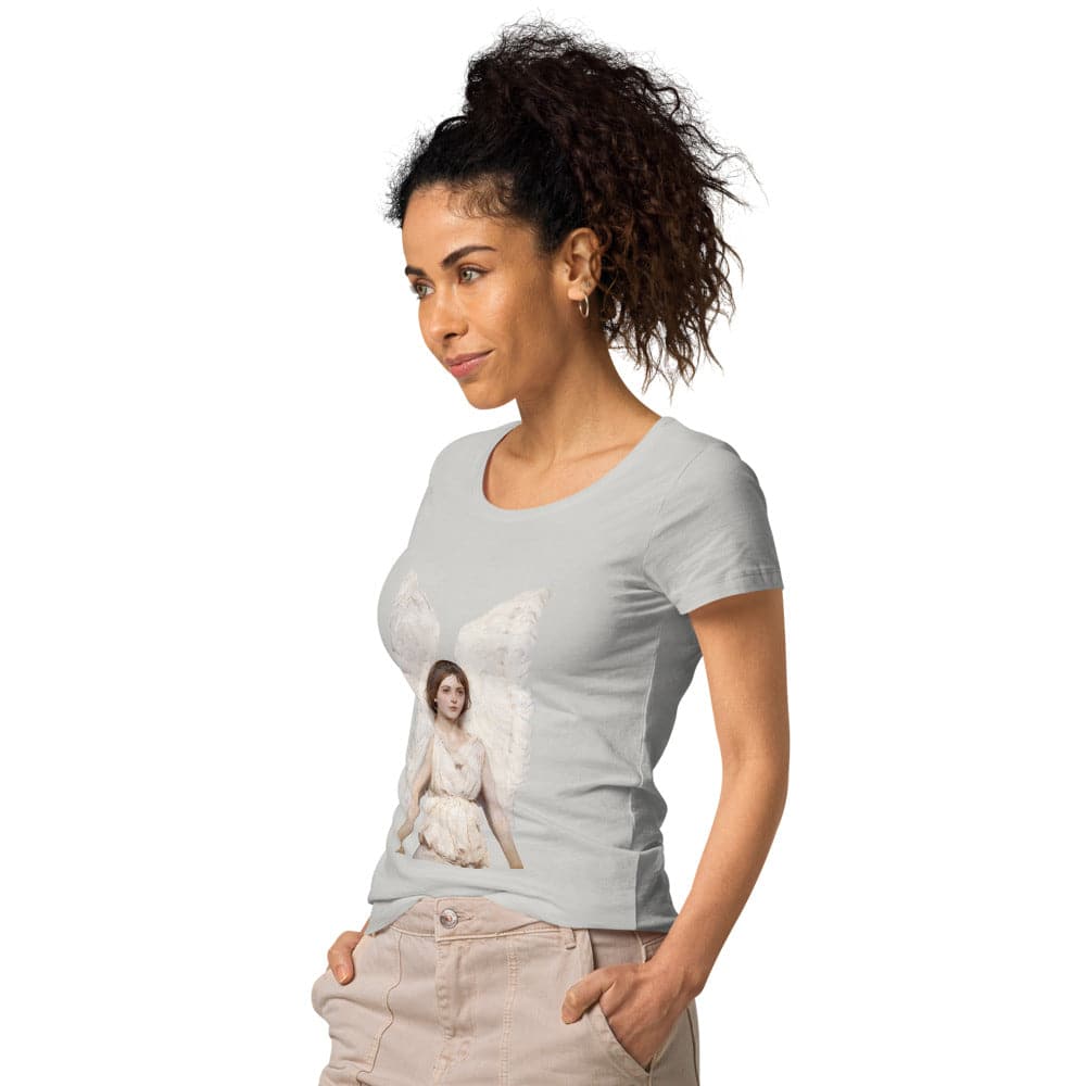 My guardian angel, Women’s basic organic t-shirt