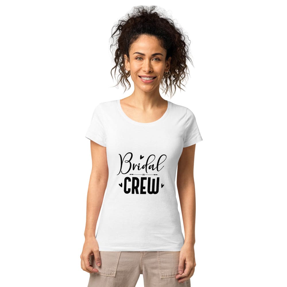 Bridal Crew . Women’s basic organic t-shirt, by Sensus Studio Design
